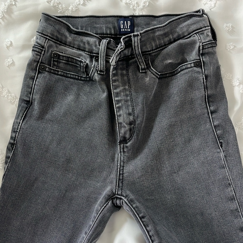 Gap Denim True Skinny, blackish grey size 24